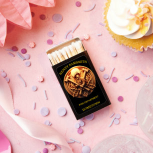 Fire Departments Badge symbolizing bravery Matchboxes