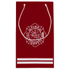 Fire Dept / Firefighter Maltese Cross Gift Bag