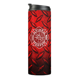 Fire Dept / Firefighter Maltese Cross Tumbler