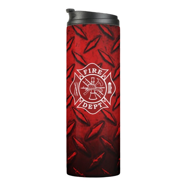 Fire Dept / Firefighter Maltese Cross Tumbler (Rotated Right)