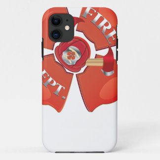 Fire Dept Logo iPhone 11 Case