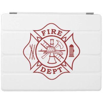 Fire Dept Maltese Cross Ipad Cover/stand Ipa Ipad Smart Cover by TheFireStation at Zazzle
