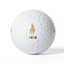 Fire Design Golf Balls