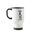 Fire Dog Plastic Travel Mug