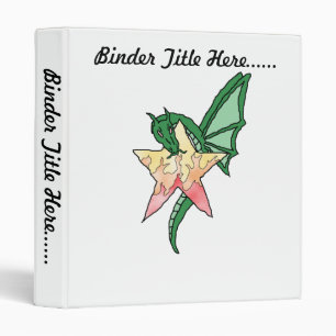Fire Dragon 3 Ring Binder