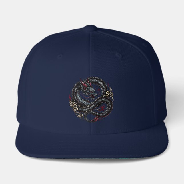 Fire Dragon Baseball Cap (Front)