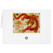 Fire Dragon Card (Back Horizontal)