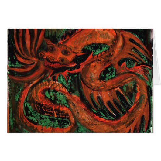 Fire Dragon Cards (Front Horizontal)
