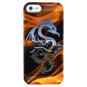 Fire Dragon iPhone SE/5/5S Clear Case