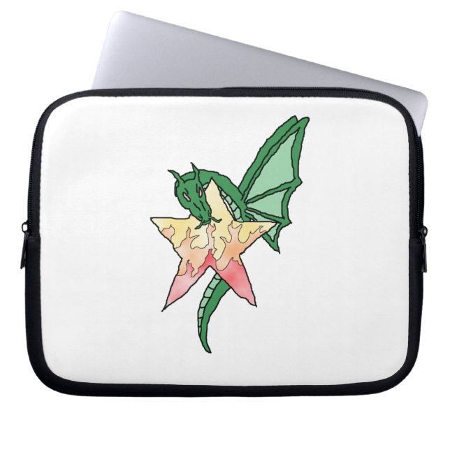 FIre Dragon Laptop Sleeve (Front)