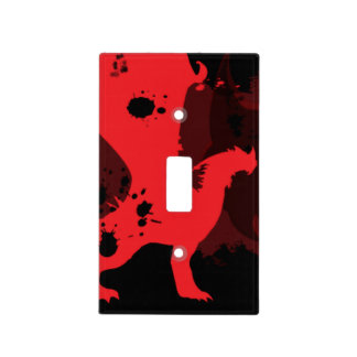 Fire Dragon Light Switch Cover