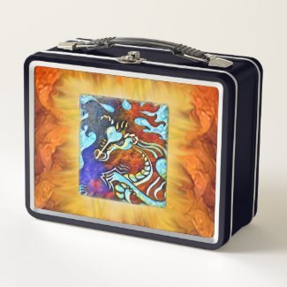 Fire Dragon Lunchbox Personalizable