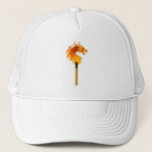 Fire Dragon Matchstick Trucker Hat