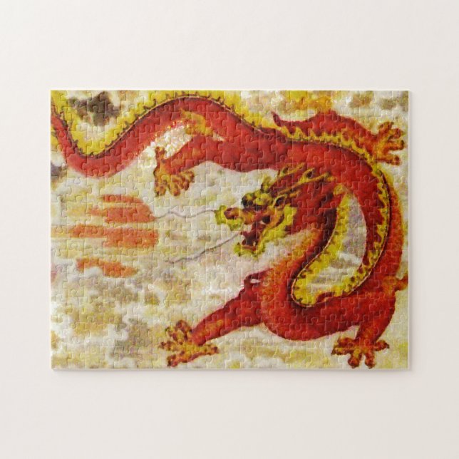 Fire Dragon Puzzle (Horizontal)