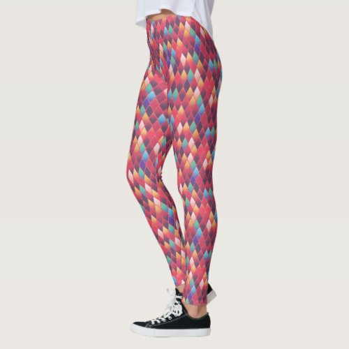 Fire Dragon Scales Leggings