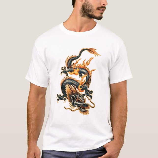 Fire Dragon T-Shirt (Front)