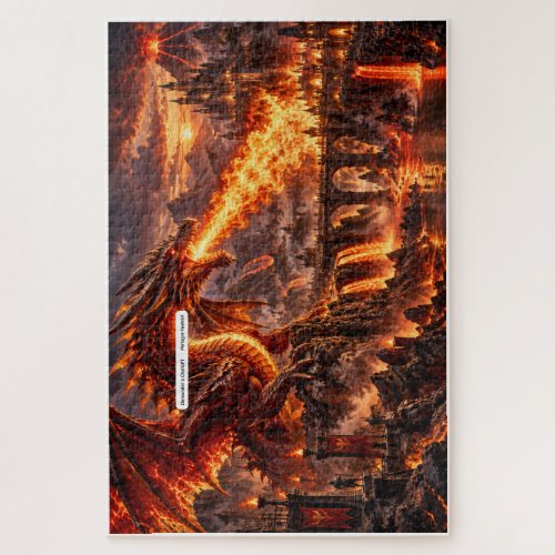 Fire Dragon – Volcanic Kingdom Jigsaw Puzzle