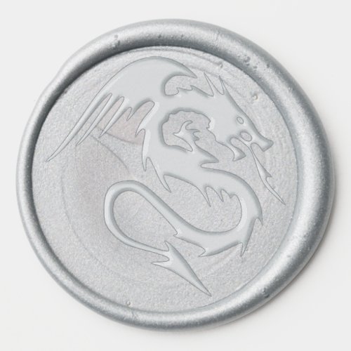fire dragon wax seal stickers