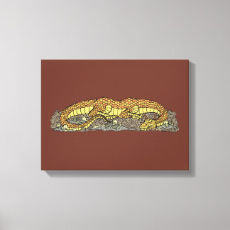 Fire Drake at Rest Canvas Print