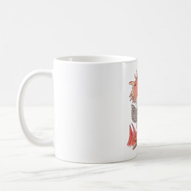 Fire Eagle  Coffee Mug (Left)