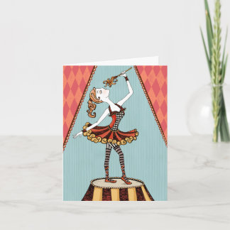 Fire Eater greeting card