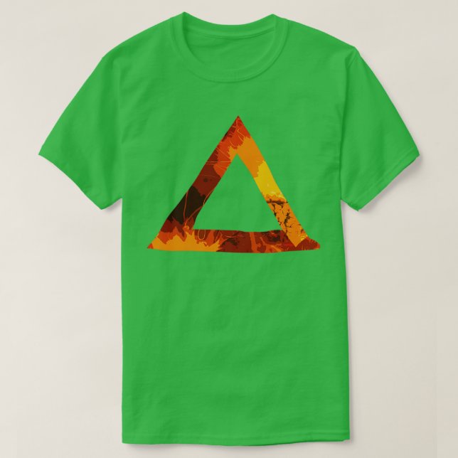 Fire Element 5 Elements Alchemy T-Shirt (Design Front)