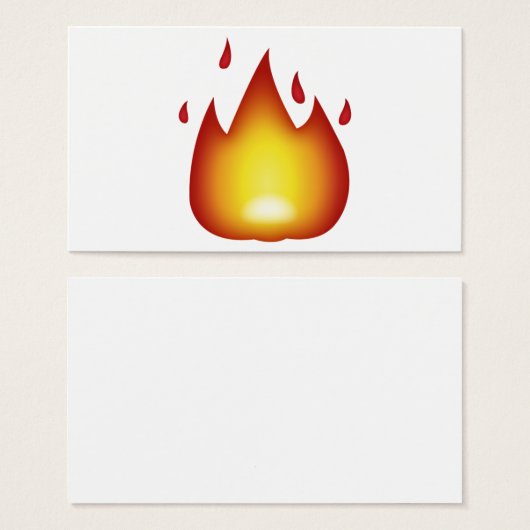 Fire - Emoji (Front & Back)