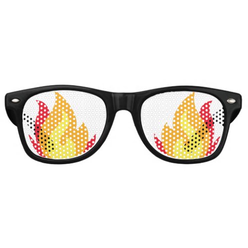 Fire Emoji Party Sunglasses