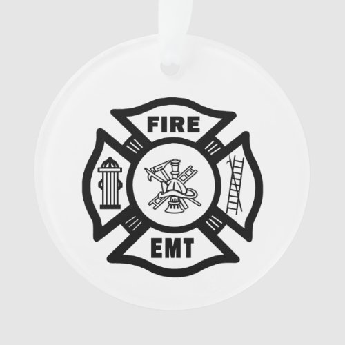 FIRE EMT ORNAMENT