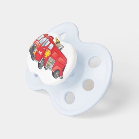 Fire Engine Baby Pacifier (Front Right)