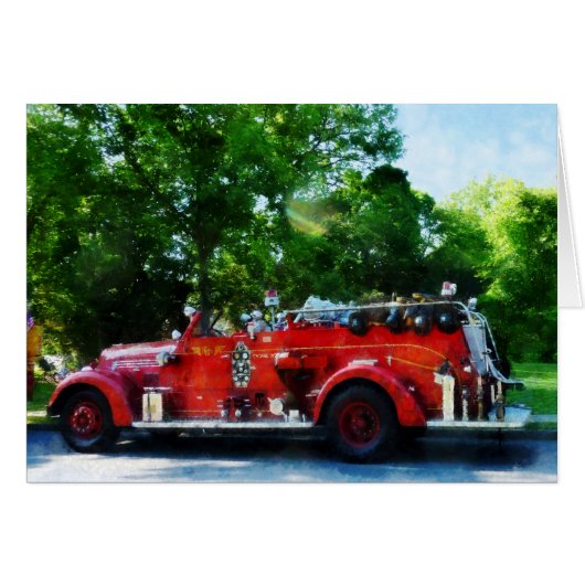 Fire Engine Cards (Front Horizontal)