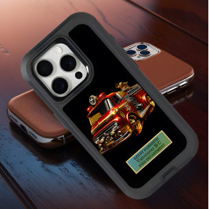 Fire Engine Dreams iPhone 15 Pro Case
