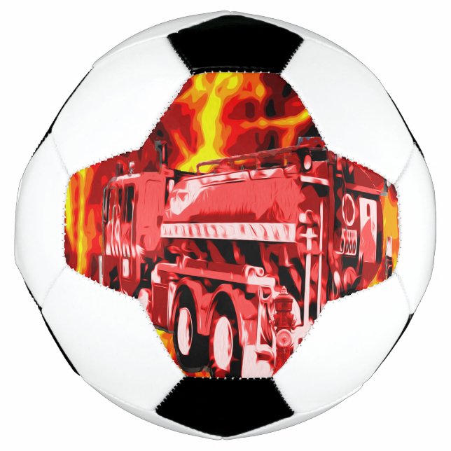 Fire Engine Fire Storm, Soccer Ball (Front)