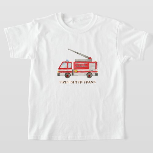 Fire Engine Firetruck Fire Truck T_Shirt