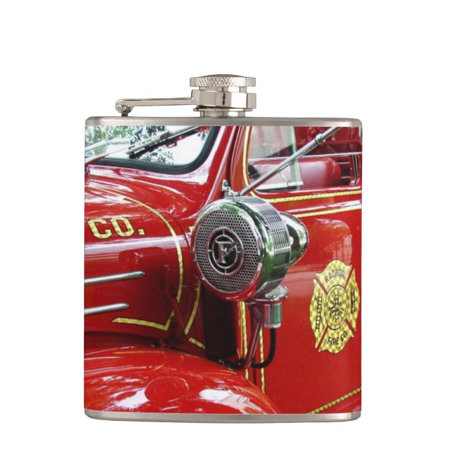 Fire engine flask.... flask (Front)