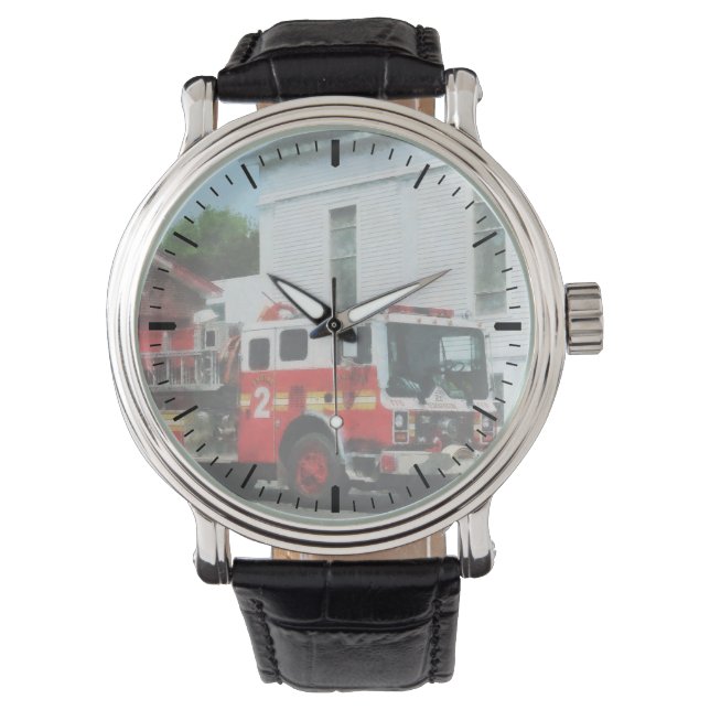 Fire Engine GearFire Engine in Front of Fire Stati Watch (Front)