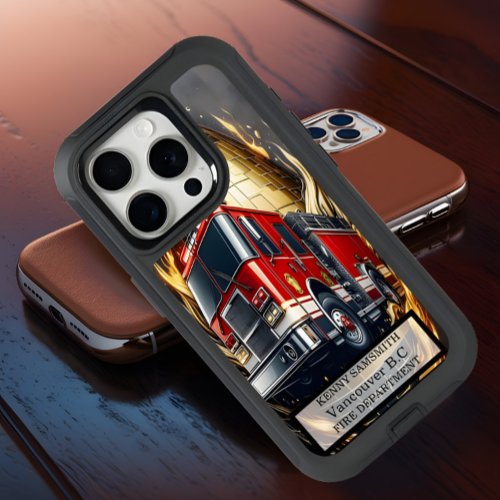 Fire Engine Golden Egg iPhone 15 Pro Case