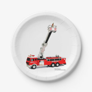 Fire Engine image for Paper-Plates Paper Plates