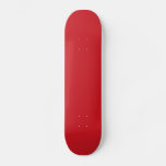 Fire Engine Red Color Skateboard Deck at Zazzle