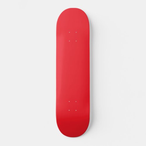 Fire Engine Red Skateboard