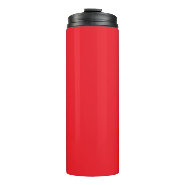 Fire Engine Red Thermal Tumbler (Front)