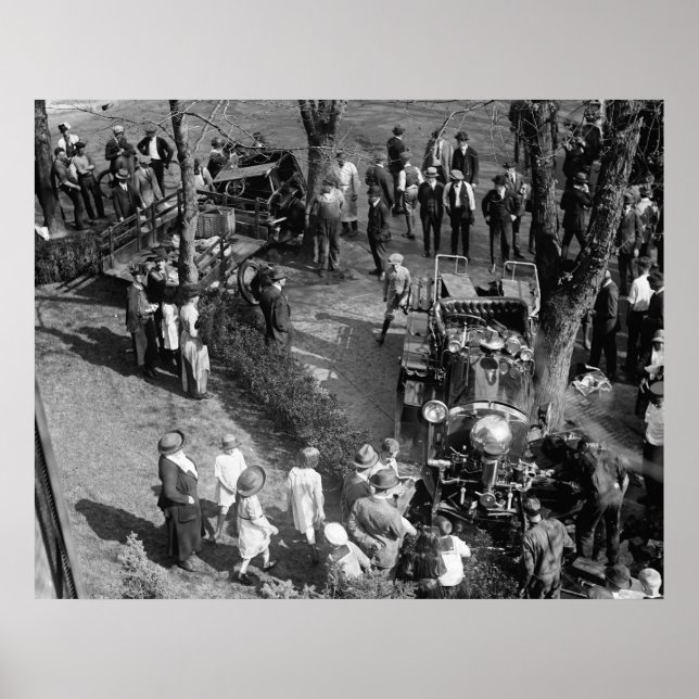 Fire Engine Wreck: 1922 Poster (Front)