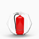 Fire extinguisher acrylic award<br><div class="desc">3d image of fire extinguisher</div>