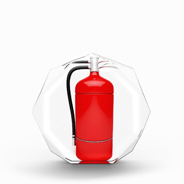 Fire extinguisher acrylic award (Front)