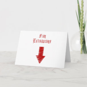Fire Extinguisher Card