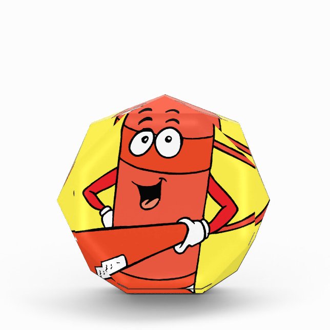 Fire Extinguisher Cartoon Award (Front)