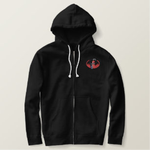 Fire Extinguisher Embroidered Hoodie