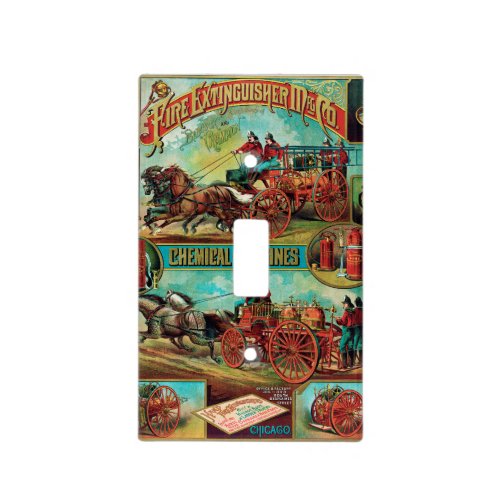 Fire Extinguisher MFG Co Light Switch Cover