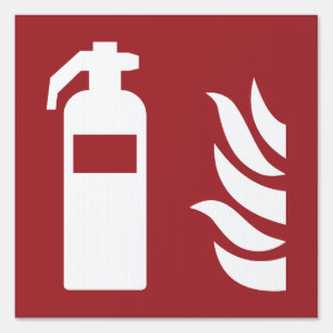 Fire Extinguisher Safety Sign