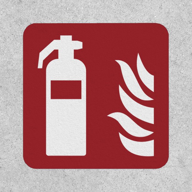 Fire Extinguisher Safety Sign Patch (Front)